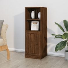 Greatstore Skříň highboard hnědý dub 36 x 35,5 x 103,5 kompozitní dřevo