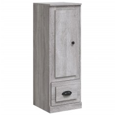 Greatstore Skříň highboard šedá sonoma 36 x 35,5 x 103,5 kompozitní dřevo