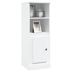 Greatstore Skříň highboard bílá 36 x 35,5 x 103,5 kompozitní dřevo