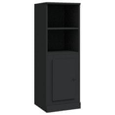 Greatstore Skříň highboard černá 36 x 35,5 x 103,5 kompozitní dřevo