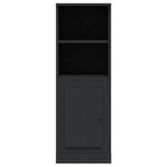 Greatstore Skříň highboard černá 36 x 35,5 x 103,5 kompozitní dřevo