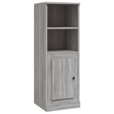 Greatstore Skříň highboard šedá sonoma 36 x 35,5 x 103,5 kompozitní dřevo