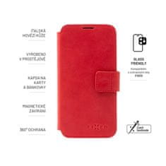 FIXED Kožené pouzdro typu kniha ProFit pro Samsung Galaxy A54 5G, červené