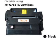 Peach HP Q7551X Toner LJ P3005, black, Q7551X, HP 51X PEACH