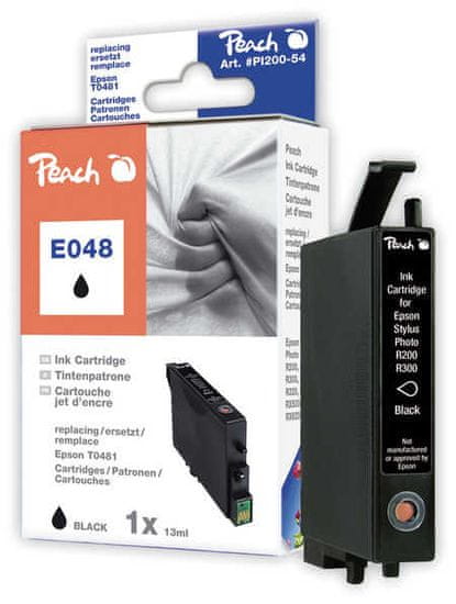 Peach PEACH Epson Stylus Photo E048, R300, black, T0481