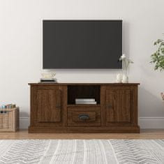 Vidaxl TV skříňka hnědý dub 100 x 35,5 x 45 cm kompozitní dřevo