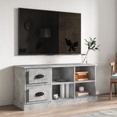 Vidaxl TV skříňka betonově šedá 102 x 35,5 x 47,5 cm kompozitní dřevo