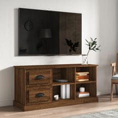 Vidaxl TV skříňka hnědý dub 102 x 35,5 x 47,5 cm kompozitní dřevo