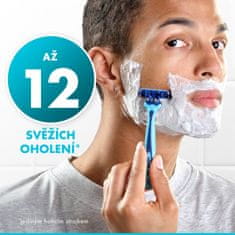 Gillette Blue3 Sensitive pánský jednorázový holicí strojek 6+2 ks