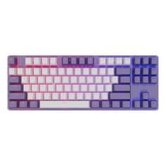 Dark Project Klávesnice One KD87A Violet/White - G3MS Sapphire, RGB, ENG