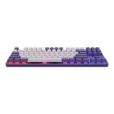 Dark Project Klávesnice One KD87A Violet/White - G3MS Sapphire, RGB, ENG