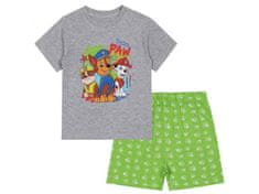 sarcia.eu Paw Patrol Chlapecké pyžamo s krátkým rukávem, šedé a zelené pyžamo 5 let 110 cm