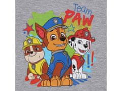 sarcia.eu Paw Patrol Chlapecké pyžamo s krátkým rukávem, šedé a zelené pyžamo 6 let 116 cm