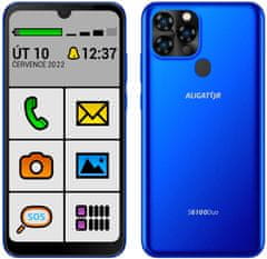 Aligator S6100 Senior, 2GB/32GB, Blue - zánovní