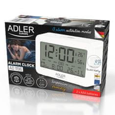 Adler Budík elektronický teplota vlhkost AD1196W