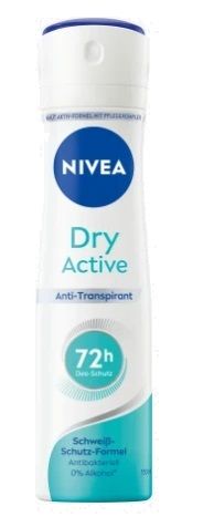 Nivea Nivea, Dry Active, Deodorant, 150ml