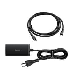 BASEUS GaN5 Pro rychlonabíjecí stolní adaptér 2x USB-C + USB-A + HDMI 67W 1.5m kabel CCGP110201, černá