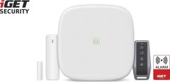 iGET iGET SECURITY M5-4G Lite - Inteligentní 4G/WiFi/LAN alarm, ovládání IP kamer a zásuvek, Android, iOS