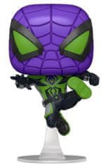 Figurka Spider-Man - Miles Morales Purple Rein Suit Metallic (Funko POP! Games)