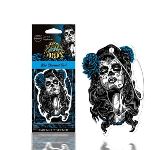 AMIO Osvěžovač vzduchu muertos Blue Diamond Girl