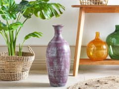 Beliani Terakotová dekorativní váza 57 cm hnědá KARDIA