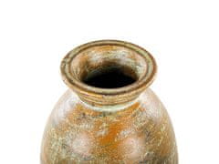 Beliani Terakotová dekorativní váza 53 cm vícebarevná MESINI