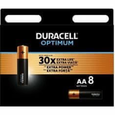 HJ  Baterie AA/LR6 DURACELL OPTIMUM, 8 ks (blistr)