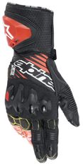 Alpinestars rukavice GP TECH 2, ALPINESTARS (černá/bílá/červená fluo) 2024 (Velikost: S) 3556622-1231