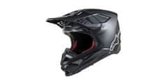 Alpinestars přilba SUPERTECH S-M8 SOLID, ALPINESTARS (černá matná) (Velikost: L) 8300519-110