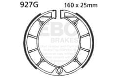 EBC BRZDOVÉ ČELISTI S DRÁŽKAMI 927G
