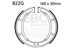 EBC Sada brzdových čelistí EBC 822G drážkovaný 822G