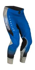 Fly Racing kalhoty LITE, FLY RACING - USA 2023 (modrá/šedá/černá) (Velikost: 28) 376-731