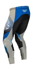Fly Racing kalhoty LITE, FLY RACING - USA 2023 (modrá/šedá/černá) (Velikost: 28) 376-731