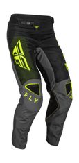 Fly Racing kalhoty KINETIC JET, FLY RACING - USA 2023 (černá/zelená/hi-vis) (Velikost: 28) 376-531