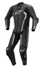 Alpinestars jednodílná kombinéza MISSILE 2, TECH-AIR kompatibilní, ALPINESTARS (černá/bílá) 2024 (Velikost: 46) 3150122-12