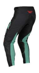 Fly Racing kalhoty KINETIC S.E. RAVE, FLY RACING - USA 2023 (černá/zelená/červená) (Velikost: 28) 376-534