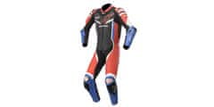 Alpinestars jednodílná kombinéza GP PRO 3 HONDA kolekce, TECH-AIR kompatibilní, ALPINESTARS (černá/červená/modrá/bílá) 2024 (Velikost: 54) 3155220-183