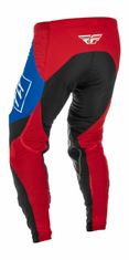 Fly Racing kalhoty LITE, FLY RACING - USA 2022 (červená/bílá/modrá) (Velikost: 30) 375-733