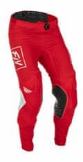 Fly Racing kalhoty LITE, FLY RACING - USA 2022 (červená/bílá) (Velikost: 32) 375-732