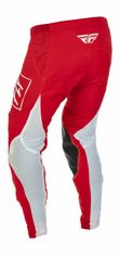 Fly Racing kalhoty LITE, FLY RACING - USA 2022 (červená/bílá) (Velikost: 32) 375-732