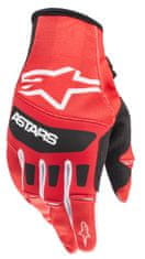 Alpinestars rukavice TECHSTAR, ALPINESTARS (červená/černá, vel. M) (Velikost: M) 3561022-3031