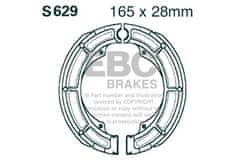 EBC STANDARDNÍ BRZDOVÉ ČELISTI S629