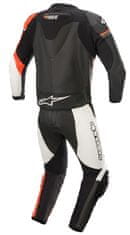 Alpinestars dvoudílná kombinéza GP FORCE PHANTOM, TECH-AIR 5 kompatibilní, ALPINESTARS (černá/bílá/červená fluo) 2024 (Velikost: 48) 3160621-1231