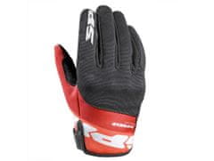 Spidi rukavice FLASH KP, SPIDI (černá/červená/bílá) (Velikost: S) B110K3-021