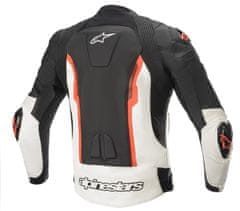 Alpinestars bunda MISSILE 2, TECH-AIR kompatibilní, ALPINESTARS (černá/bílá/červená fluo) 2024 (Velikost: 48) 3100122-1231