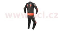 Alpinestars dvoudílná kombinéza ATEM 4, ALPINESTARS (černá/šedá/červená fluo) (Velikost: 50) 3166520-1196