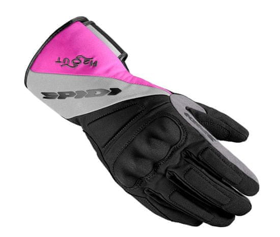 Spidi rukavice TX-T LADY, SPIDI (černá/růžová) (Velikost: XS) B107-545