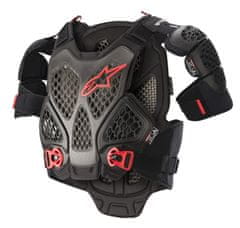 Alpinestars chránič těla A-6, ALPINESTARS (černá antracit/červená) 2025 (Velikost: XS/S) 6700022-1036