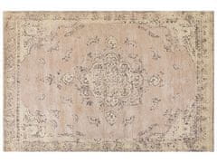 Beliani Bavlněný koberec 200 x 300 cm béžový MATARIM