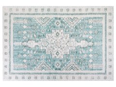 Beliani Bavlněný koberec 200 x 300 cm mentolově zelený FULLA